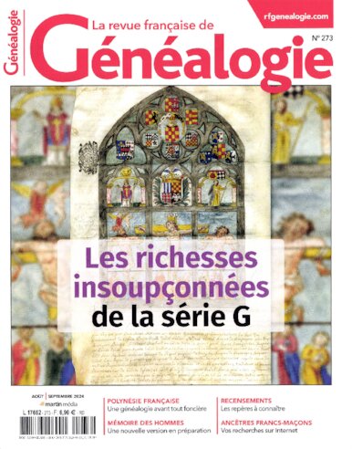 La Revue Française de Généalogie  N° 273