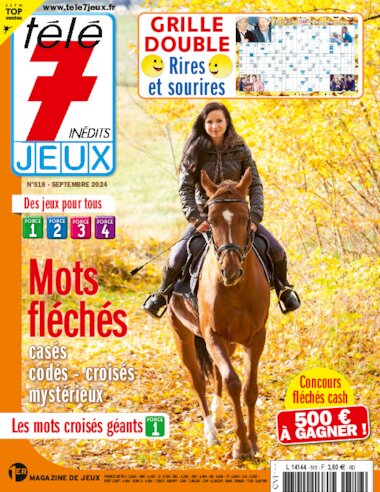 Télé 7 Jeux Inédits N° 518