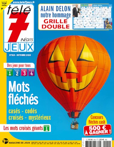 Télé 7 Jeux Inédits N° 519