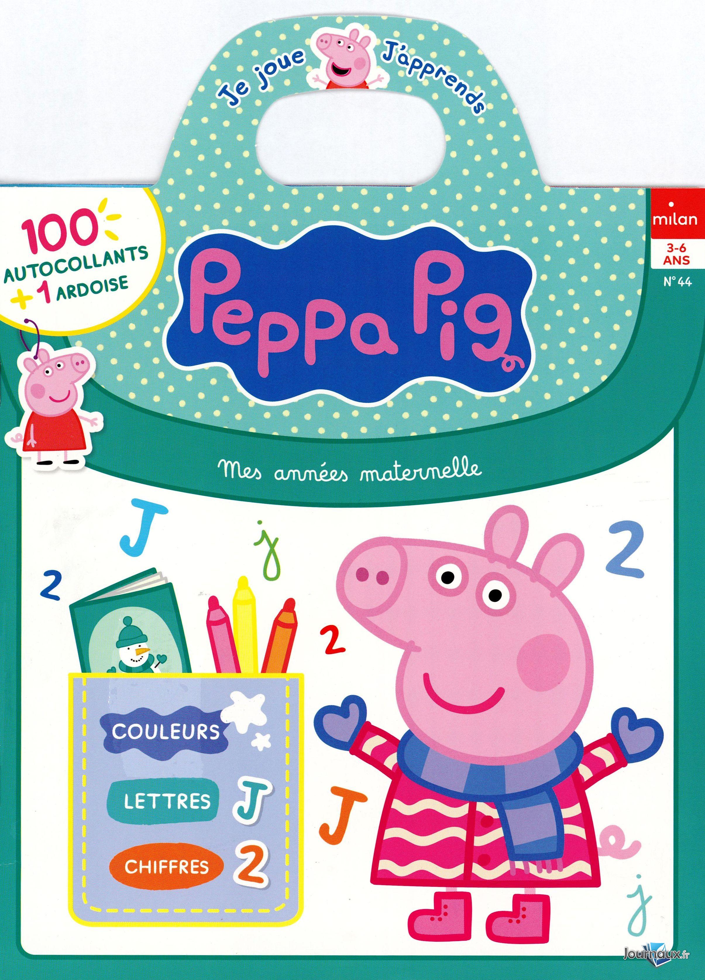 Peppa Pig - Livre animé - Vive l'école !